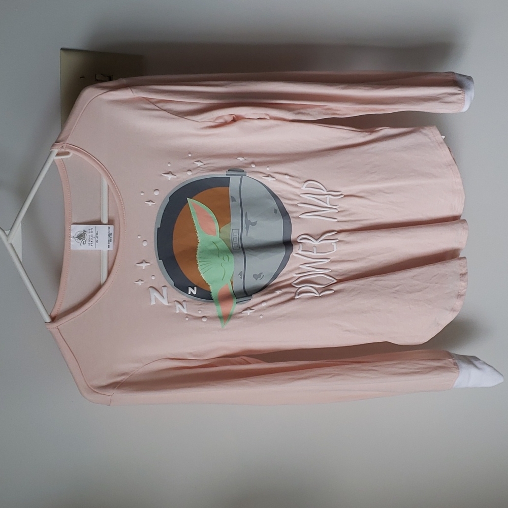 Disney baby yoda sleep shirt